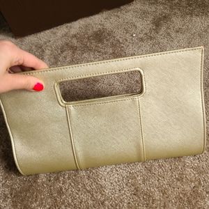 Gold clutch